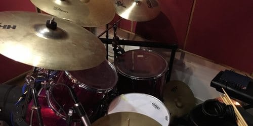 Recording studio in Cyprus - Drums