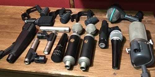 Recording studio in Cyprus - Microphones